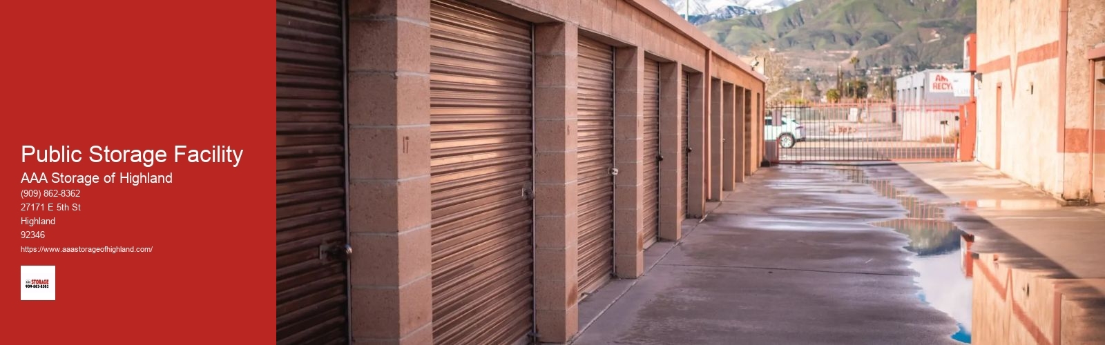 Public Storage Facility